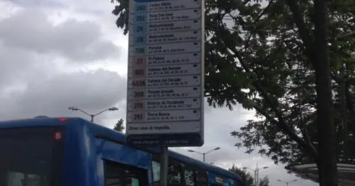 PARADERO SITP CAFAM LA FLORESTA  175A03